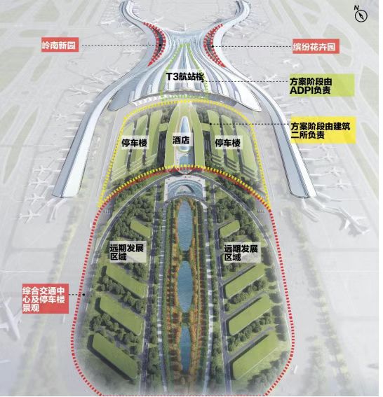 广州白云国际机场三期扩建工程航站区设计（综合交通中心及停车楼工程） 智能喷灌系统安装工程